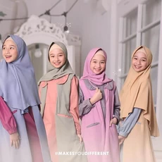 Gamis Anak Syari Terbaru Lebaran Reseller