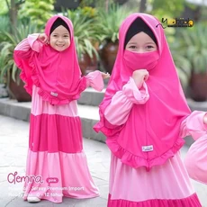 Gamis Anak Jersey KCK Clothing 13 Tahun