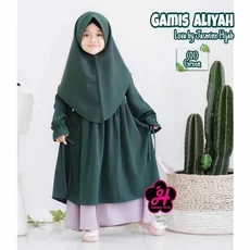 Gamis Anak Perempuan 11 Th Niqab Reseller