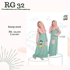 Gamis Anak Naura Seragam 12 Tahun