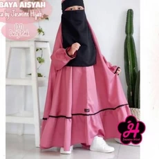 Gamis Hijab Anak New Born Seragam Tanggung