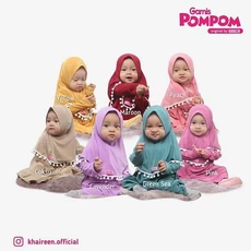 Gamis Anak Hijau Botol Lucu Anak Tanggung