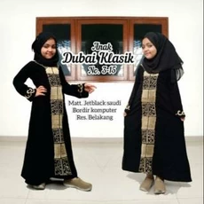 Set Gamis Anak Banat Abaya Dropship