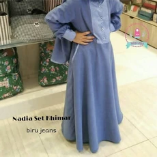 Baju Gamis Anak Kombinasi Murah 7 Tahun