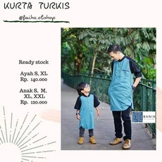 Gamis Anak 1 Set 2 Bulan Lebaran Promo