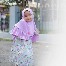 Gamis Anak Perempuan 10 Niqab Dropship