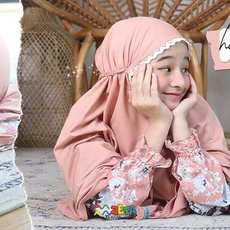 Gamis Katun Anak SMP 5 Tahun