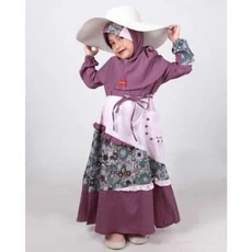 Baju Muslim Gamis Anak Polos Reseller