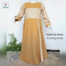 Gamis Anak Satin Velvet Modern Dropship