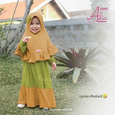 Gamis Anak Ayana momogi_fashion 10 Tahun