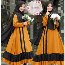 Gamis Dan Jilbab Anak Lucu 10 Tahun