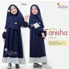 Gamis Anak 10Th Bahan Katun Saudi Promo