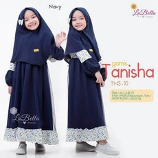 Gamis Anak Terbaru Kombinasi Lebaran Reseller