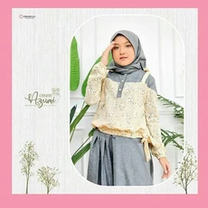 Gamis Anak Kain Kaos Ngaji 12 Tahun