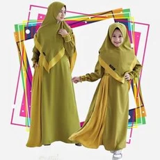 Gamis Anak Syari Terbaru Niqab Grosir