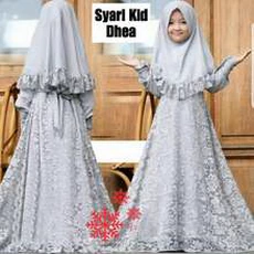 Gamis Kaos Anak Seragam Tanggung