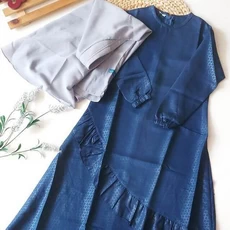 Baju Anak Gamis TPA 5 Tahun