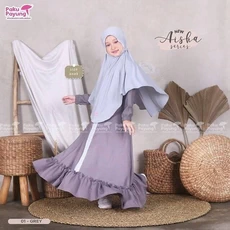 Baju Gamis Anak Kecil Niqab Dropship