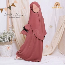 Gamis Anak Muslim Syari Niqab Dropship