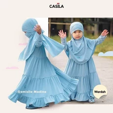 Gamis Elbi Anak Niqab 8 Tahun