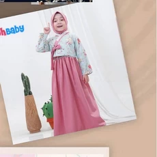 Gamis Anak Niqab Lebaran Grosir
