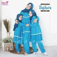 Gamis Afra Kids Pakaian Muslim Anak Perempuan Niqab Terbaru 2023