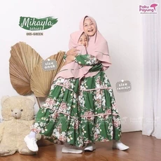 Baju Gamis Couple Ibu Anak Seragam 12 Tahun