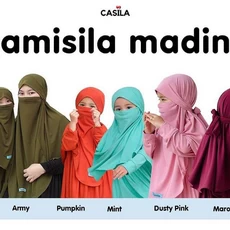 Gamis Anak Unicorn Dress Polos 5 Tahun