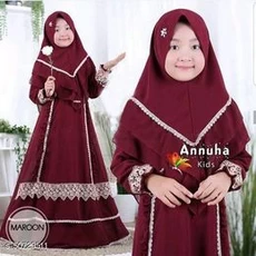 Gamis Ibu Dan Anak Ngaji 8 Tahun