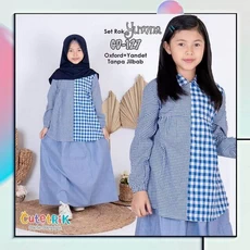 Baju Gamis Anak Zahra Series Abaya Terbaru 2022