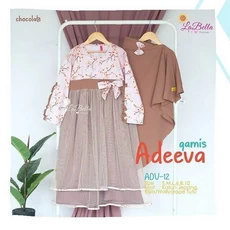 Gamis Hijab Anak New Born Niqab 5 Tahun