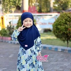 Gamis Kombinasi Anak Perempuan Ngaji Terbaru