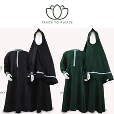 Gamis Anak Lol Led Cadar Gratis Ongkir