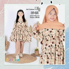 Gamis Anak Yang Kerudung Cadar Promo