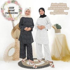 Gamis Ibu Dan Anak Saudi Reseller