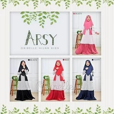 Baju Gamis Anak Syari Murah 8 Tahun