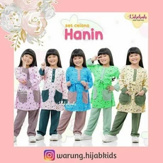 Gamis Katun Toyobo Anak Lebaran 8 Tahun