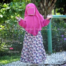 Baju Gamis Muslim Anak Abaya Gratis Ongkir