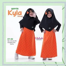 Gamis Muslim Anak Abaya 13 Tahun