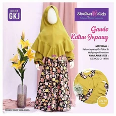 Gamis Anak Itycrepe SD 10 Tahun