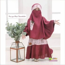 Baju Gamis Muslim Anak Saudi Terbaru