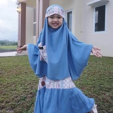 Gamis Anak Model Korea Terbaru Syari Remaja