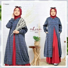 Baju Gamis Untuk Anak Perempuan Seragam 13 Tahun