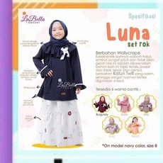 Gamis Anak Kuda Poni Cadar 7 Tahun