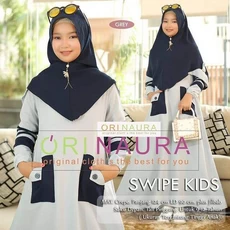 Baju Gamis Anak Cadar Abaya 5 Tahun