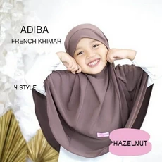 Baju Gamis Anak Perempuan Ori Naura Polos Terbaru 2023