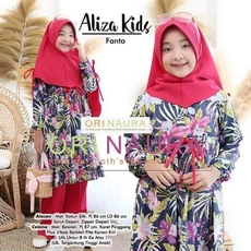 Jual Gamis Couple Ibu Dan Anak Abaya 8 Tahun