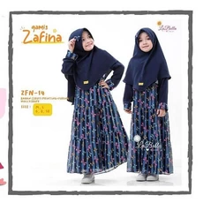 Gamis Anak Brukat Cadar 13 Tahun