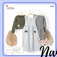 Gamis Anak La Bella Rania Syari Anak Tanggung
