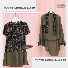 Baju Juli Gamis Anak Niqab 5 Tahun